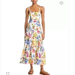 FARM RIO Greek Garden Sleeveless Maxi Dress